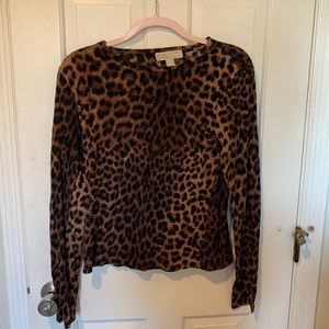 Michael Kors cheetah top